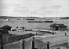 Man o War Stairs and Farm Cove, c1900. Creator: Unknown