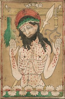 Man of Sorrows, 1465/70. Creator: Unknown
