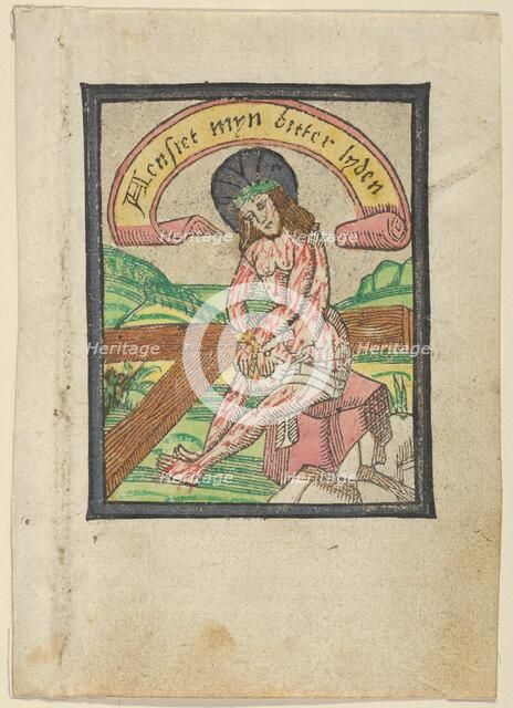 Man of Sorrows, 15th century., 15th century. Creator: Anon.