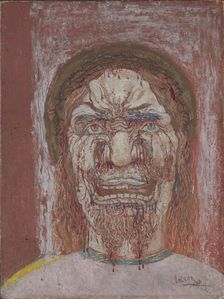 Man of Sorrows, 1891. Creator: James Ensor