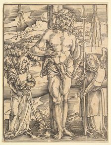 Man of Sorrows, from Speculum Passionis Domini Nostri Ihesu Christi, 1507. Creator: Hans Baldung