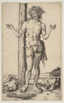 Man of Sorrows with Arms Outstretched, ca. 1500. Creator: Albrecht Durer