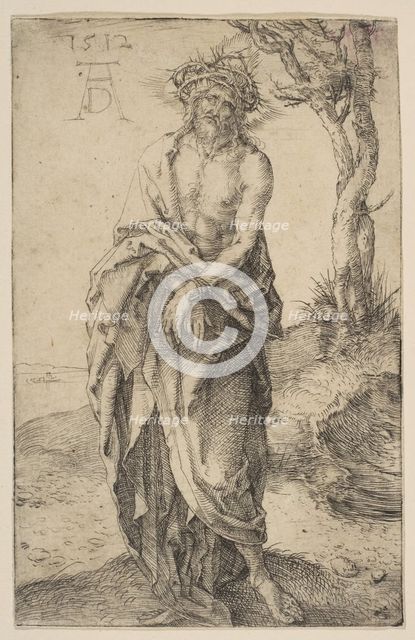 Man of Sorrows with Hands Bound, 1512. Creator: Albrecht Durer.