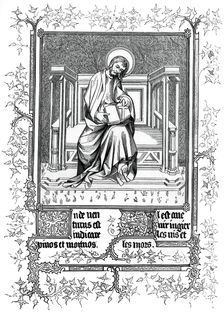 Man of Sorrow, or Christ showing the sign of the cross, (1870)