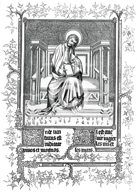 Man of Sorrow, or Christ showing the sign of the cross, (1870). Artist: Unknown