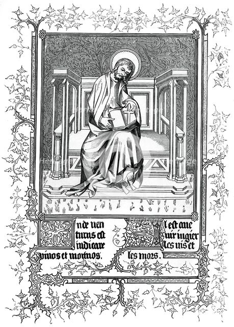 Man of Sorrow, or Christ showing the sign of the cross, (1870). Artist: Unknown