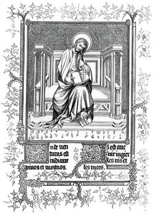 Man of Sorrow, or Christ showing the sign of the cross, (1870)