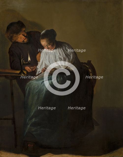 Man Offering Money to a Young Woman. Creator: Judith Leyster.