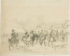 Man on Horseback, n.d. Creator: Alphonse de Neuville
