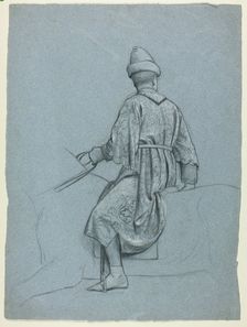 Man on Horseback, n.d. Creator: Henry Stacy Marks
