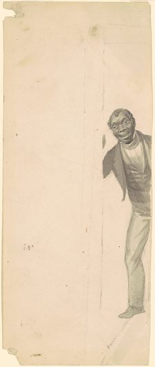 Man at a Doorway, c. 1840-1850. Creator: James Goodwyn Clonney