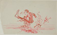 Man Attacked by Several Fish, n.d. Creator: Anders Leonard Zorn