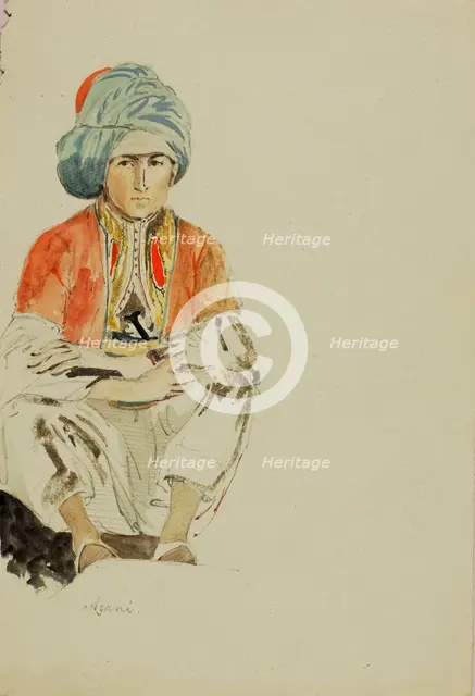 Man, Azani, n.d. Creator: Miner Kilbourne Kellogg.