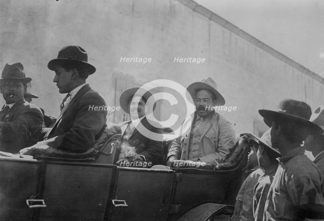 (Man accused of killing Benton) Maj. Rodolfo Fierro & Villa, 1914. Creator: Bain News Service.