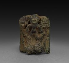 Man and Two Tigers, 1023 - c. 900 BC. Creator: Unknown