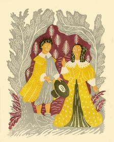 Man and woman, 1937, (1946). Creator: M.R.H. Farrar