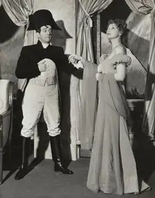 Man and woman, standing, 1938. Creator: Unknown