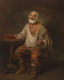 Man Drinking Wine, 1822. Creator: Alexander Lauréus