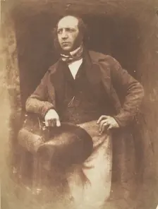 [Man, Full-length], 1843-47. Creators: David Octavius Hill, Robert Adamson, Hill & Adamson