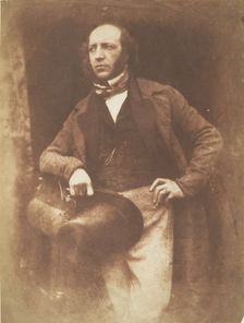 [Man, Full-length], 1843-47. Creators: David Octavius Hill, Robert Adamson, Hill & Adamson