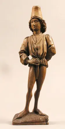Man, French, 15th century. Creator: Unknown