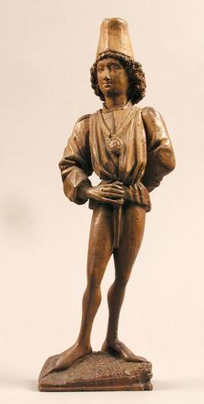 Man, French, 15th century. Creator: Unknown