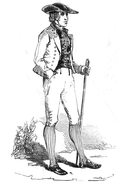 Man from Coburg, 1845. Creator: Unknown.