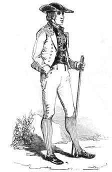 Man from Coburg, 1845. Creator: Unknown