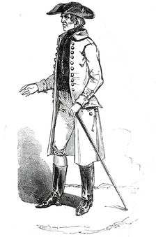 Man from Coburg, 1845. Creator: Unknown