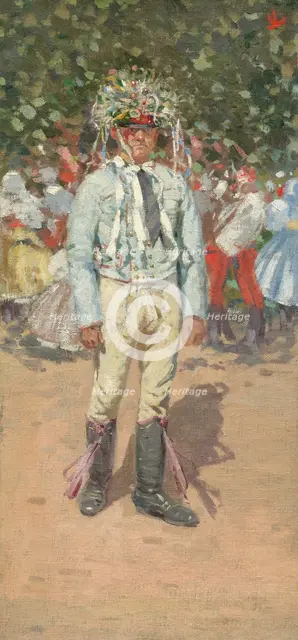 Man from Lanzhot, 1900-1910. Creator: Joza Uprka.