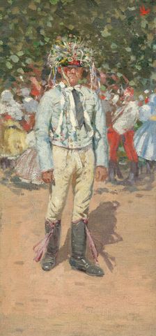 Man from Lanzhot, 1900-1910. Creator: Joza Uprka