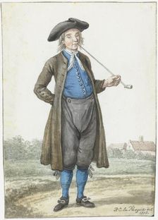 Man from Molkwerum, 1775. Creator: Paulus Constantijn la Fargue