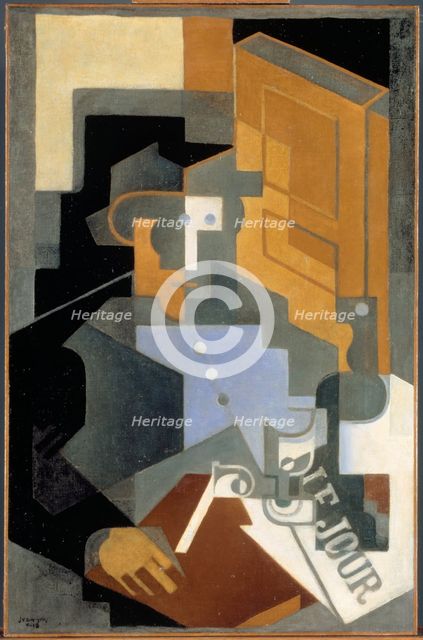 Man from Touraine, 1918. Creator: Gris, Juan (1887-1927).