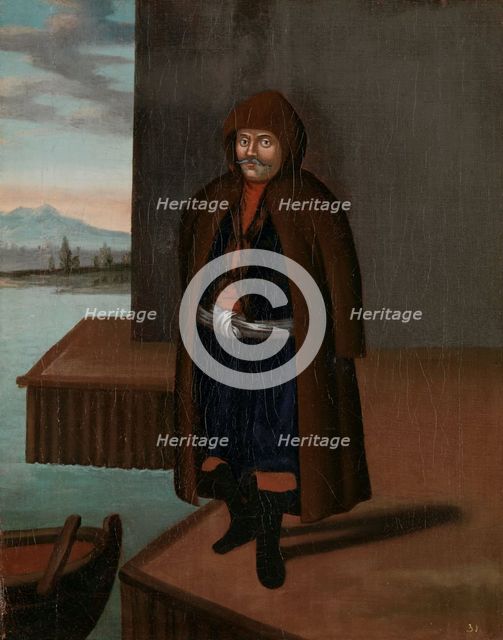 Man from the Island of Patmos, 1700-1737. Creator: Workshop of Jean Baptiste Vanmour.