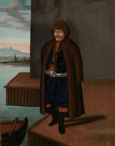 Man from the Island of Patmos, 1700-1737. Creator: Workshop of Jean Baptiste Vanmour
