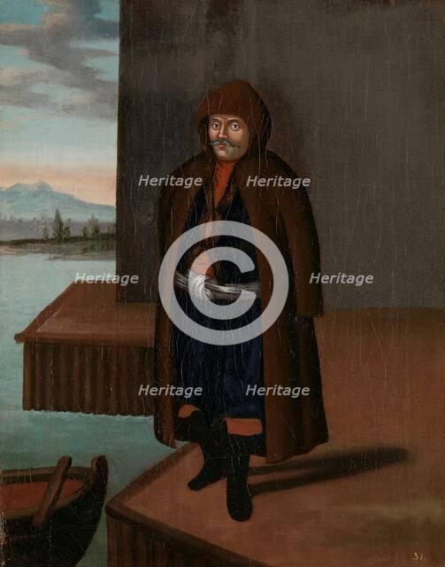 Man from the Island of Patmos, 1700-1737. Creator: Workshop of Jean Baptiste Vanmour.