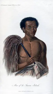Man from the Samoan Islands 1848