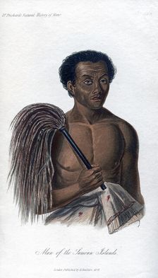 Man from the Samoan Islands 1848