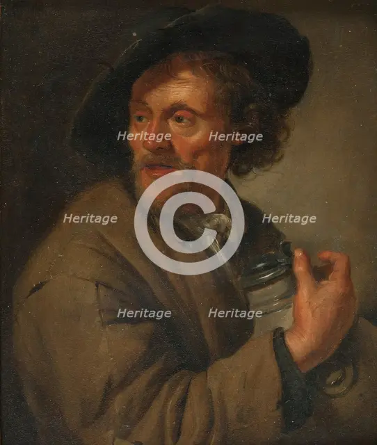 Man Holding a jug, 1679. Creator: Jacob Toorenvliet.