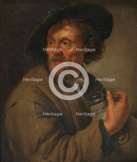 Man Holding a jug, 1679. Creator: Jacob Toorenvliet.