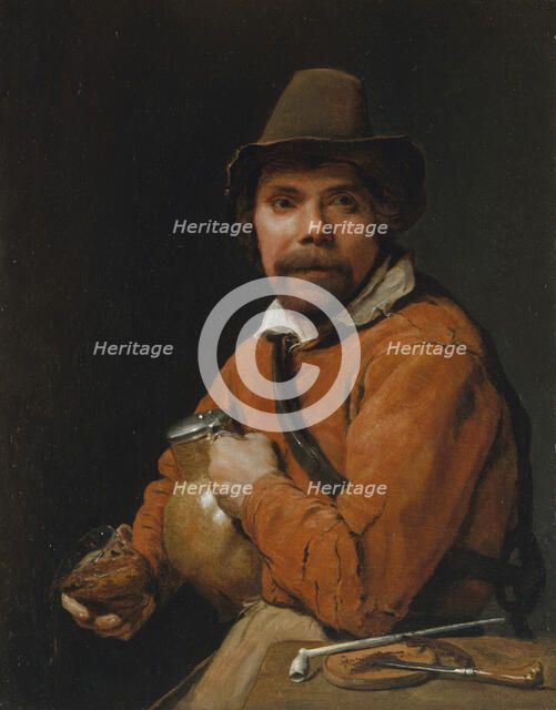 Man Holding a Jug, ca. 1660. Creator: Michiel Sweerts.