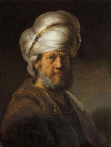Man in Oriental Clothing, 1635. Creator: Rembrandt Harmensz van Rijn