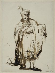 Man in oriental costume. Creator: Ferdinand Bol