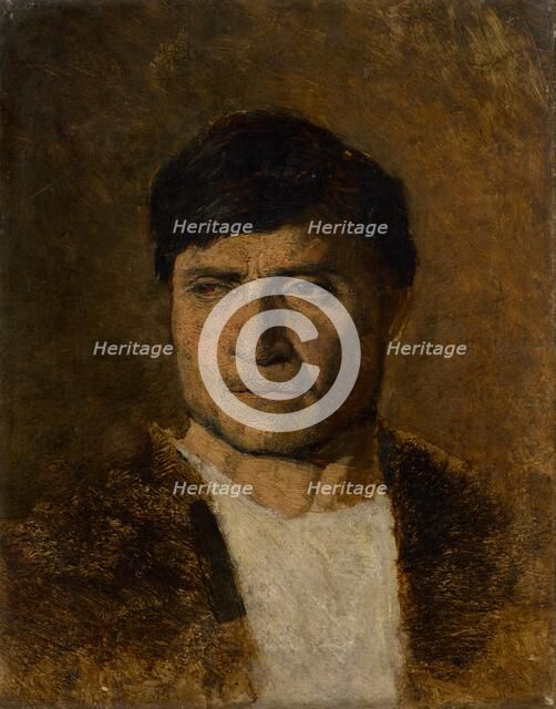 Man in a Fur, 1877-1880. Creator: Ladislav Mednyanszky.