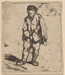 Man in a Short Cloak. Creator: Cornelis Bega