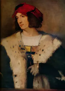 Man in a Red Cap c1510. Artist: Titian