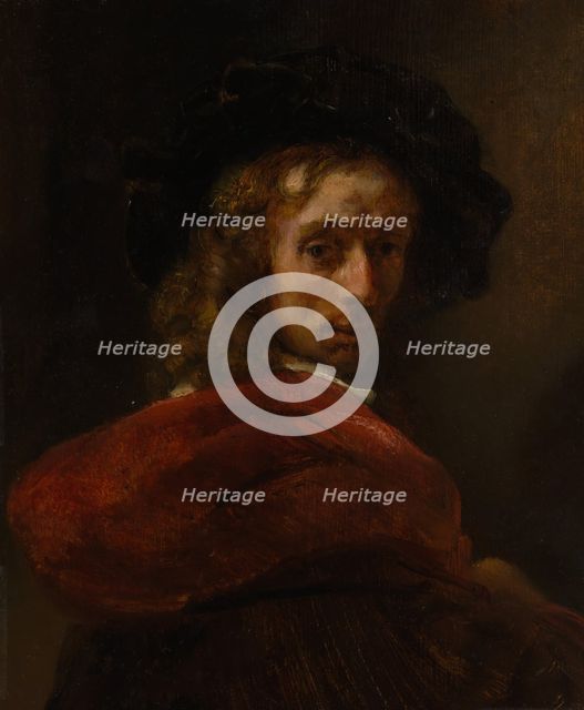 Man in a Red Cloak. Creator: Unknown.