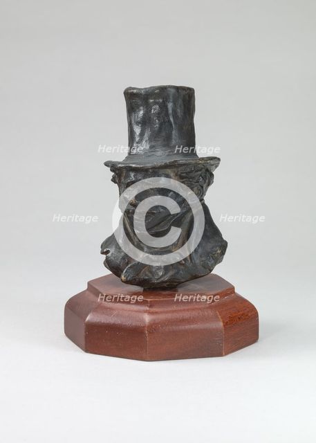 Man in a Tall Hat, model possibly 1830s, cast 1944/1950. Creator: Unknown.