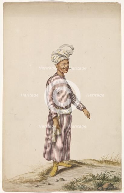 Man in a turban, c.1675-c.1725.  Creator: Anon.