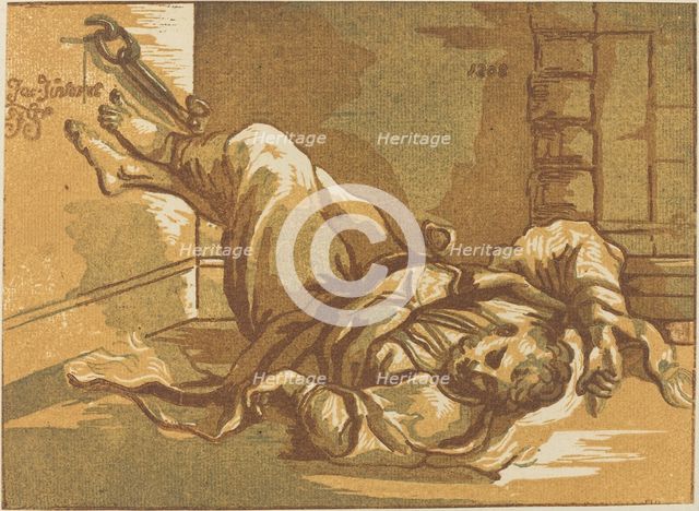 Man in Chains, 1808. Creator: John Skippe.